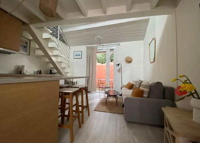 Arcachon maison cosy avec terrasse, 200m plage, proche gare
